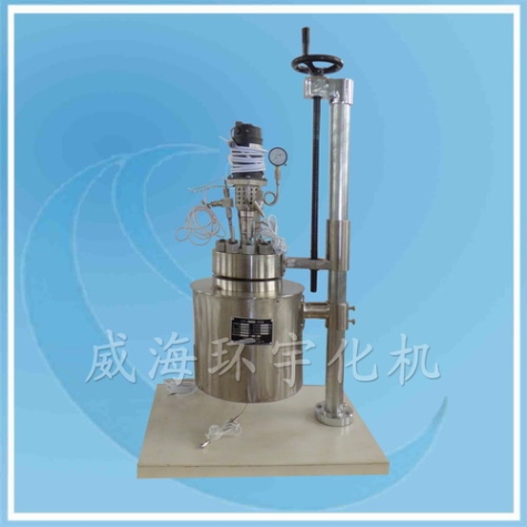 升降翻轉(zhuǎn)磁力密封反應釜
